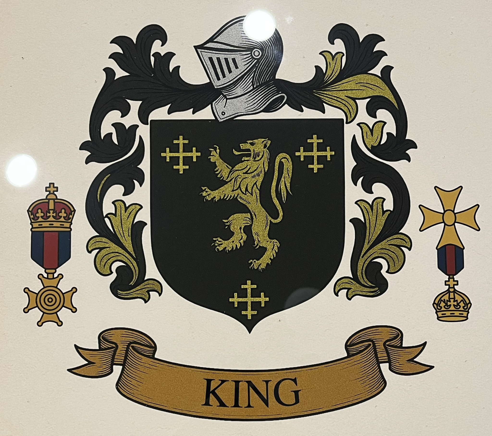 King crest